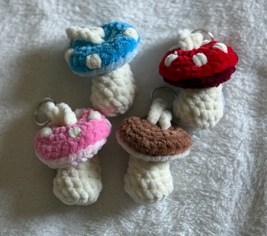 Mushroom Keychain